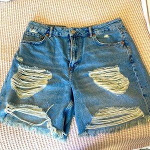 All-Saints High waisted boy shorts size 29